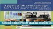 [PDF] Applied Pharmacology for Veterinary Technicians Full Collection
