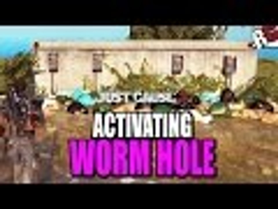 Just Cause 3 - Porto Darsena secret entrance code and going through the Wormhole (Easter Egg)