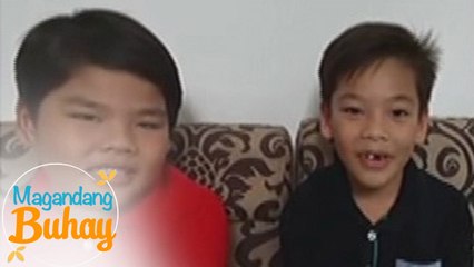 Magandang Buhay: Sam & Riley Paras greet their 'Daddy Totoy'