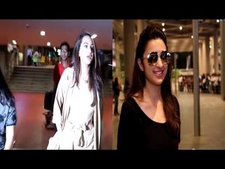Sexy Sonakshi Sinha And Parineeti Chopra Back Home!