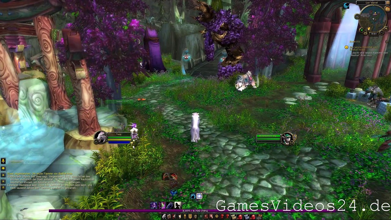 World of Warcraft Quest: Die letzte Flamme von Bashal'Aran (Allianz)