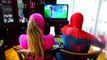 Spiderman vs Frozen Elsa vs Joker - Superheroes GHOST PRANK Funny Superhero Movie in Real Life IRL