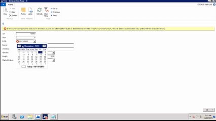 Nav C Side (Creating a New Record and List Page) MVA
