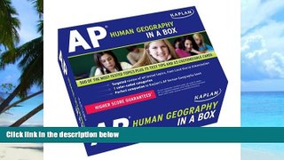 Big Deals  Kaplan AP Human Geography in a Box  Free Full Read Best Seller