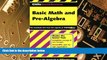 Big Deals  CliffsQuickReview Basic Math and Pre-Algebra  Best Seller Books Most Wanted