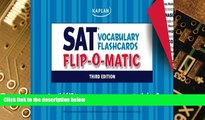 Big Deals  Kaplan SAT Vocabulary Flashcards Flip-O-Matic  Free Full Read Best Seller