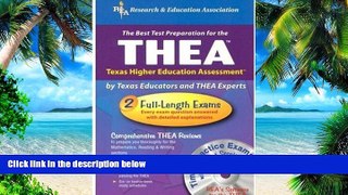 Big Deals  THEA w/ CD (REA) - The Best Test Prep for the Texas Higher Education Assessment (Test