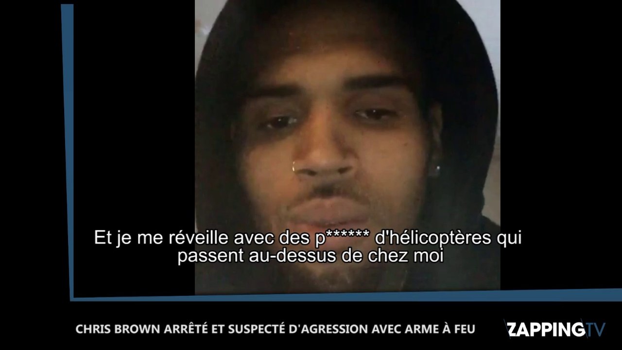 Chris Brown arrêté et suspecté d’agression avec arme à feu