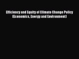 [PDF] Efficiency and Equity of Climate Change Policy (Economics Energy and Environment) Popular