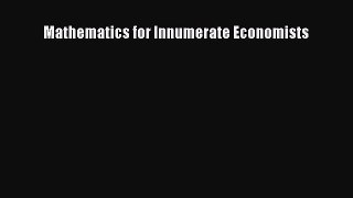 [PDF] Mathematics for Innumerate Economists Full Colection