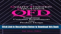 [Reads] Quality Function Deployment (c): Integrating Customer Requirements into Product Design