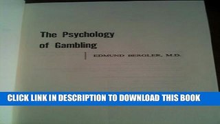 [PDF] Psychology of Gambling Popular Colection