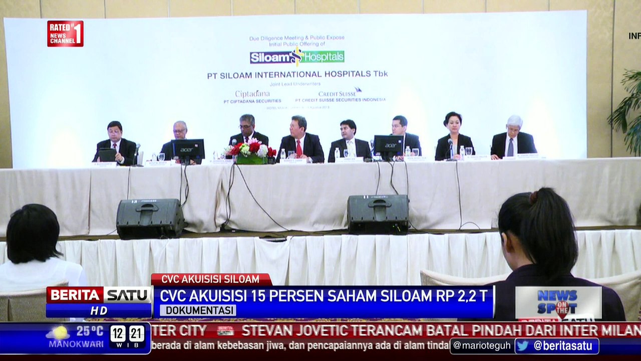 CVC Capital Partners Akuisisi Siloam Hospitals