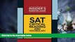 Big Deals  The Insider s Essential Guide to SAT Critical Reading and Vocabulary  Free Full Read