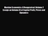 [PDF] Marxian Economics: A Reappraisal: Volume 2 Essays on Volume III of Capital Profit Prices