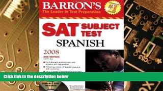 Big Deals  Barron s SAT Subject Test Spanish with Audio CD  Best Seller Books Best Seller