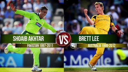Shoaib Akhtar vs Brett Lee - Who's The Greatest