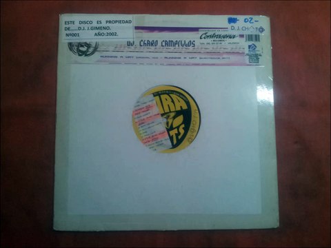 D.J. CHARO CAMPILLOS.(RUNNING A WAY.(ORIGINAL MIX.)(12''.)(2002.)
