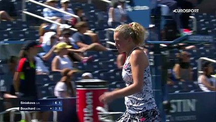 ABD Açık: Katerina Siniakova - Eugenie Bouchard (Özet)