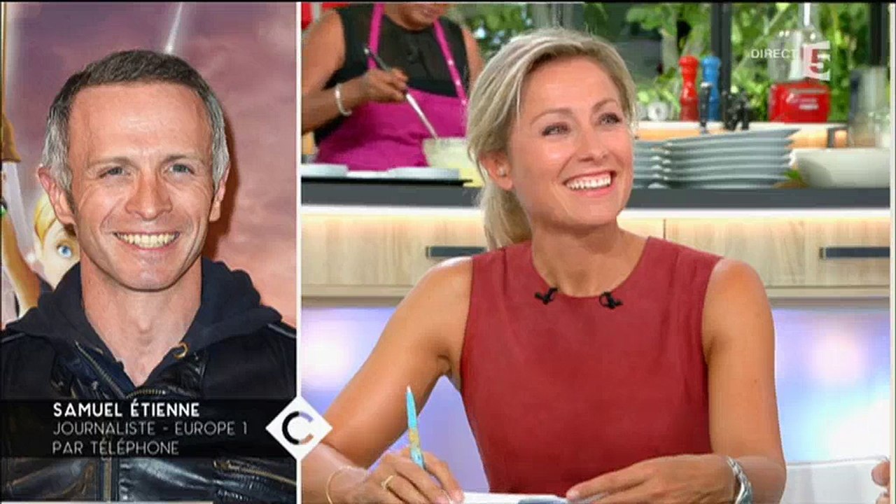 Samuel Etienne donne des nouvelles de son bébé dans "C à vous" - Regardez