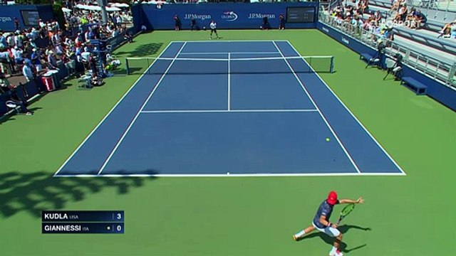 ABD Açık: Denis Kudla - Alessandro Giannessi (Özet)