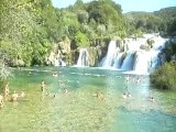 croatie parc naturelle krka cascade