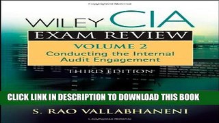 [PDF] Wiley CIA Exam Review, Conducting the Internal Audit Engagement (Volume 2) Full Colection