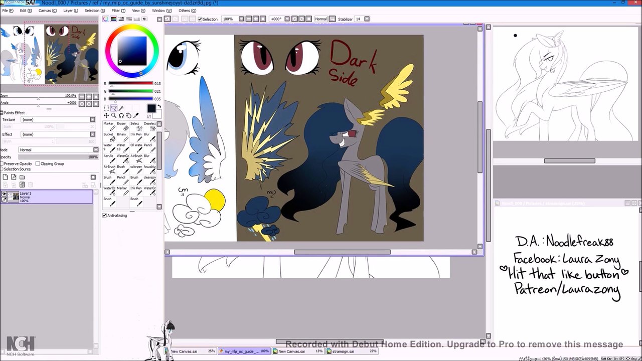 Storm Wonder MLP oc Speedpaint