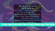 [PDF] Serious Stats: A guide to advanced statistics for the behavioral sciences Popular Online