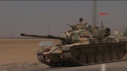 Gaziantep Karkamış'ta Tank Sevkiyatı