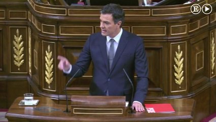 Rifirrafe entre Sánchez y Rajoy en el Debate de Investidura