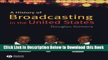 [Best] A History of Broadcasting in the United States Free Books