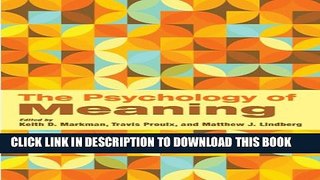 [PDF] The Psychology of Meaning Popular Online