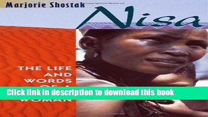 Read Nisa: The Life and Words of a !Kung Woman  PDF Free