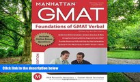 Big Deals  Foundations of GMAT Verbal  Free Full Read Best Seller