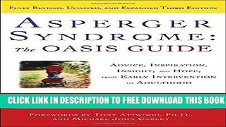 Collection Book Asperger Syndrome: The OASIS Guide, Revised Third Edition: Advice, Inspiration,