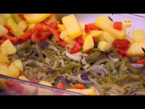 كبدة بالبطاطس في الفرن | نجلاء الشرشابي