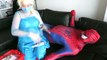 Spiderman & Frozen Elsa vs Doctor! SPIDERMAN GETS SURGERY w  Pink Spidergirl & Joker - Superhero Fun