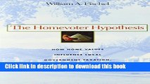 Read The Homevoter Hypothesis: How Home Values Influence Local Government Taxation, School