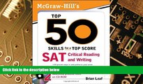 Big Deals  McGraw-Hill s Top 50 Skills for a Top Score: SAT Critical Reading and Writing  Best