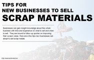 Factors to consider before selling scrap metals