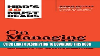 [PDF] HBR s 10 Must Reads on Managing Yourself Full Online