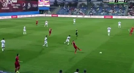 Vaclav Kadlec Goal - Czech Republic	2-0	Armenia - 31.08.2016