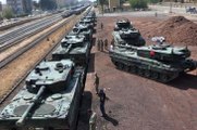 Sınır Birliklerine Askeri Zırhlı Araç ve Tank Takviyesi