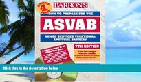 Big Deals  How to Prepare for the ASVAB with CD-ROM (Barron s ASVAB (W/CD))  Best Seller Books