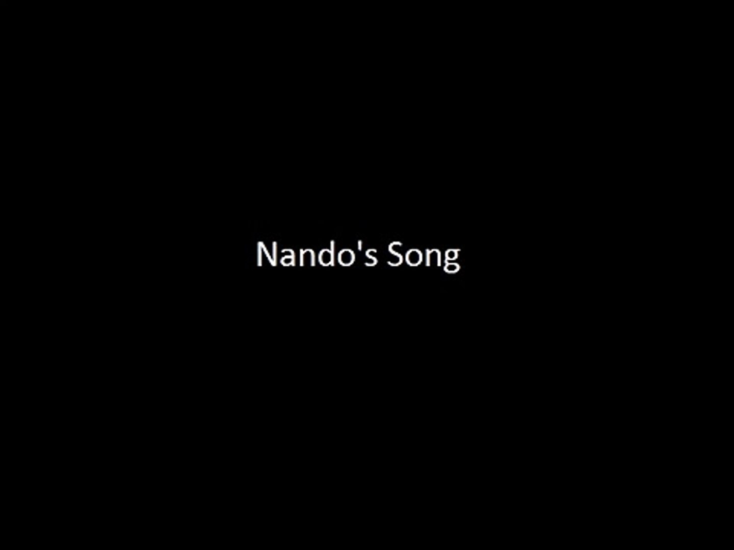 Ed Sheeran Nando's Song Lyrics