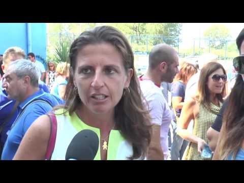 Campania - La protesta degli insegnanti contro La Buona Scuola (30.08.16)