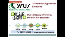 Get Travel Booking API Solution by Cyrus API Solution