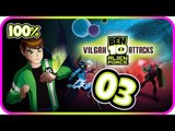 Ben 10 Alien Force: Vilgax Attacks Walkthrough Part 3 (X360, Wii, PS2, PSP) 100% Level 2 - Vulpin