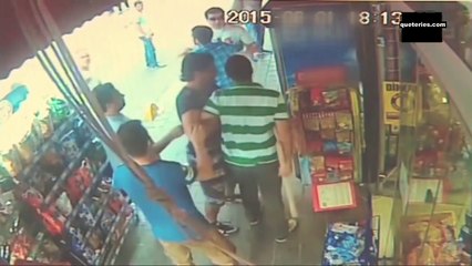 Boxeador irlandés se pelea con decenas de turcos